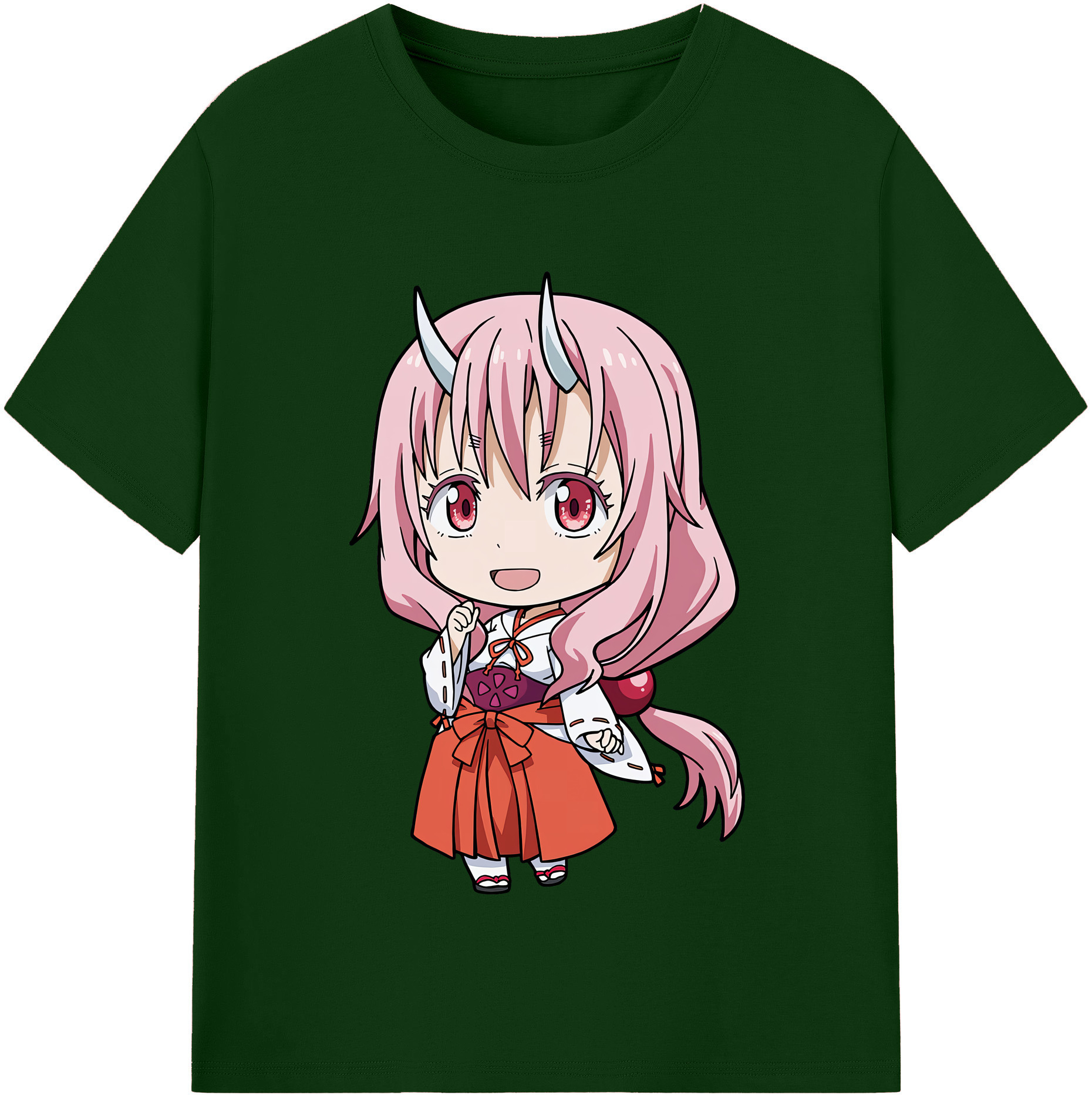 （画像用） 転スラ Regarding Reincarnated to Slime 綿100％半袖Tシャツ（フロントプリント）